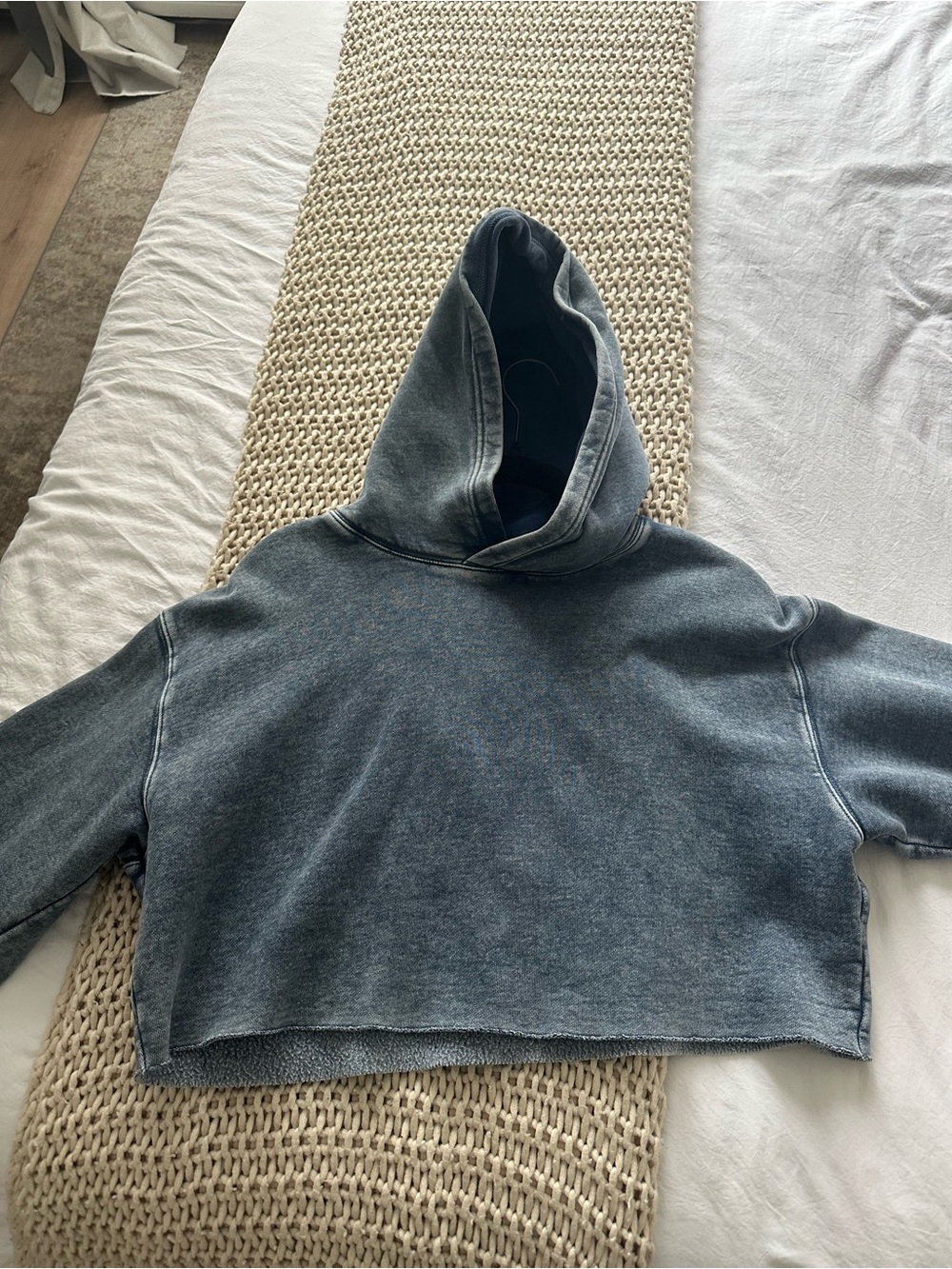 Aritzia cropped hoodie